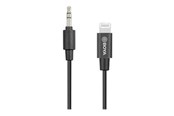 Beelscherm- en tv-kabel - BOYA BY-K1 - Lightning Aan headphone jack AV / multimedia paneel - 20 cm - BY-K1