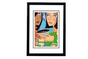 Decoratie - Hama "Madrid" Plastic Frame Zwart 30 x 45 cm - 66776