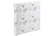 Fotoalbum & archivering - Hama "Graphic" Jumbo Album 30x30 cm 80 White Pages Dots - 7242