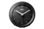 Decoratie - Braun BC07 - alarm clock - round - quartz - desktop - black - 67009