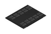 Rackkoffers - Eaton Shelf - 19inch Std Duty fixed 1U x 400D - ETN-SDFS1U40BU