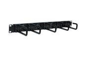 Rackkoffers - Tripp Lite Rack Enclosure Cabinet Horizontale Kabelring Flexibel 1URM - rack kabelbeheer kit - 1U - SRCABLERING1U
