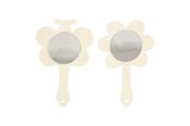 Schrijf- en tekenartikelen - Creativ Company Decorate your Wooden Hand Mirror 2pcs. - 57950