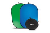 Diversen - Hama 2in1" Opvouwbare Achtergrond Groen/Blauw 150 x 200 cm - 21570