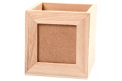 Archivering & Opslag - Creativ Company Wooden pencil box with Fotolijstjes - 57455