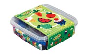 Creatief spelen - Hama Beads - Maxi - 600 beads and 1 pegboard in box - Green - 8740