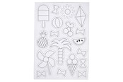 Hobby artikelen - Creativ Company Kleur your own Magneten - Summer - 51236