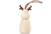 Decoratie - Creativ Company Houten Hanger Rendier - 58059