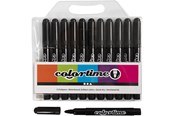 Schrijf- en tekengerei - Creativ Company Black Jumbo Markers 12 pcs. - 37331