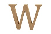 Schrijf- en tekenartikelen - Creativ Company Letter W MDF 8cm 1 stuk. - 56382
