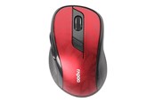 Muis - RAPOO M500 Silent - Muis - Optisch - 6 knoppen - Rood - 18589