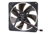 Case Fan - Blacknoise Noiseblocker BlackSilentPRO PK-3: Geluidsblokkerende BlackSilentPRO PK-3 - Case ventilator - 140mm - Black - ITR-PK-3