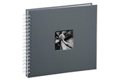 Fotoalbum & archivering - Hama "Fine Art" Spiral Album 28 x 24 cm 50 Wit Pages Grijs - 2112