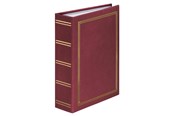 Fotoalbum & archivering - Hama "London" Slip-in Album for 100 Photos w. A Size of 13x18 cm Bordeaux - 7173