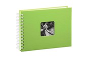 Fotoalbum & archivering - Hama "Fine Art" Spiral Album 24 x 17 cm 50 Wit Pages Kiwi - 2114