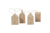Schrijf- en tekenartikelen - Creativ Company Paper mache houses 4 pcs. - 549110