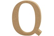 Schrijf- en tekenartikelen - Creativ Company Letter Q MDF 8cm 1pc. - 56376
