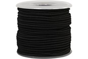 Schrijf- en tekenartikelen - Creativ Company Elastic Zwart 25m - 410370