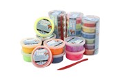 Hobby artikelen - Creativ Company Foam Clay - Assorted Colours - 28 tubs - 78816