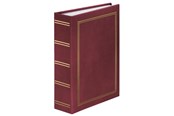 Fotoalbum & archivering - Hama "London" Slip-in Album for 200 Photos w. a Size of 9x13 cm Bordeaux - 7169