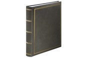 Fotoalbum & archivering - Hama "London" Super Jumbo Album 34x35 cm 80 Wit Pages Grijs - 7158
