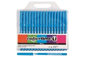 Schrijf- en tekengerei - Creativ Company Colortime Tusch Lichtblauw Markers 18pcs. - 373534