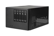 Case - SilverStone CS351 - Case - Desk - Zwart - SST-CS351