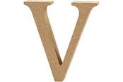 Schrijf- en tekenartikelen - Creativ Company Letter V MDF 8cm 1pc. - 56381