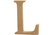 Schrijf- en tekenartikelen - Creativ Company Letter L MDF 8cm 1pc. - 56371