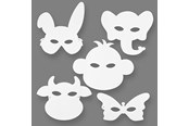 Schrijf- en tekenartikelen - Creativ Company Craft Masks Dieren 16st. - 95201