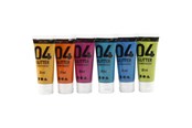 Hobby artikelen - Creativ Company School acrylverf glitter - 32501