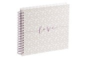 Fotoalbum & archivering - Hama "Romance" Spiral Album 28x24 cm 40 White Pages - 3832