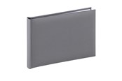 Fotoalbum & archivering - Hama "Fine Art" Bookbound Album 24x17 cm 36 Wit Pages Grijs - 2783