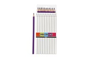 Schrijf- en tekengerei - Creativ Company Colortime colouring pencils - Paars 12pcs. - 38575