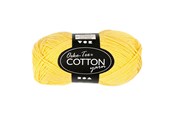 Garen & Accessoires - Creativ Company Cotton yarn Yellow 50gr 170m - 431040