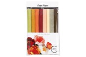 Papier, fotopapier en etiketten - Creativ Company Crepe Papier Pastel Colors 8 Sheets - 209002
