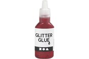 Tape & Lijm - Creativ Company Glitter Glue Red 25 ml - 318220