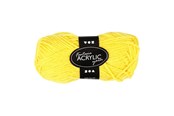 Garen & Accessoires - Creativ Company Acrylic Yarn Yellow 50gr 80m - 421790