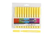 Schrijf- en tekengerei - Creativ Company Lemon yellow Jumbo markers 12pcs. - 37337