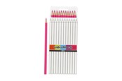 Schrijf- en tekengerei - Creativ Company Colortime colouring pencils - Pink 12pcs. - 38573