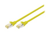 Netwerk - kabel - DIGITUS patch cable - 2 m - yellow - Geel - 2m - DK-1644-A-020-Y-10