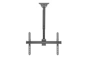 Muurbevestigingen, AV-bevestigingen & AV-meubels - DIGITUS Universal TV Ceiling Mount with Telescopic Height-Adjustment - Max 50 kg - recommended for 70" - DA-90421
