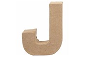 Schrijf- en tekenartikelen - Creativ Company Letter Papier-mache Small - J - 26648