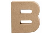 Schrijf- en tekenartikelen - Creativ Company Letter Papier-mache Small - B - 26640