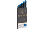Schrijf- en tekengerei - Parker Inkt cartridge - non-permanent - Blauw (pack of 5) - 1950383