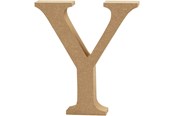 Schrijf- en tekenartikelen - Creativ Company Letter Y MDF 8cm 1pc. - 56384
