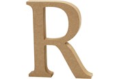Schrijf- en tekenartikelen - Creativ Company Letter R MDF 8cm 1pc. - 56377