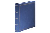 Fotoalbum & archivering - Hama "London" Super Jumbo Album 34x35 cm 80 White Pages blue - 7156