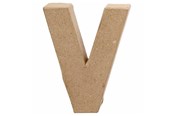 Schrijf- en tekenartikelen - Creativ Company Letter Papier-mache Small - V - 26660