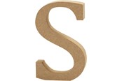 Schrijf- en tekenartikelen - Creativ Company Letter s MDF 8cm 1pc. - 56378